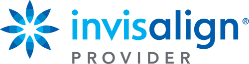 Invisalign Provider logo representing orthodontic clear aligner treatment services